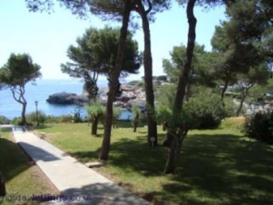 Waterfront Apartment 'Maria'. Pool. Wifi Santanyi Exterior photo